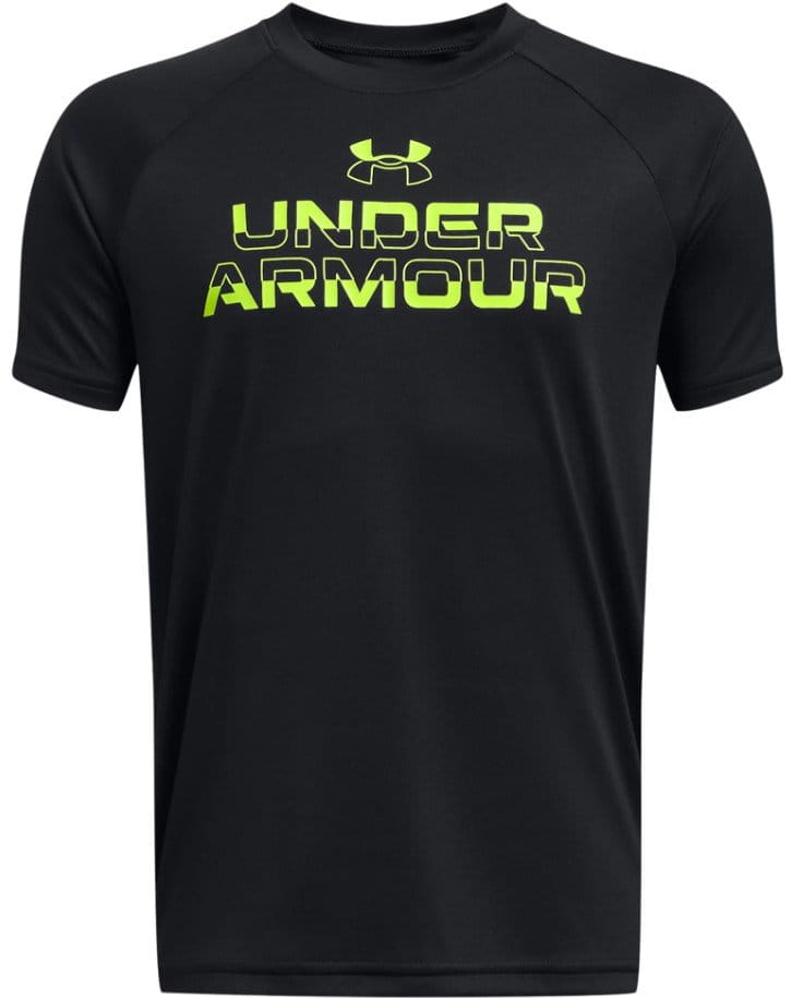 Dětské tričko s krátkým rukávem Under Armour Tech™ Split Wordmark