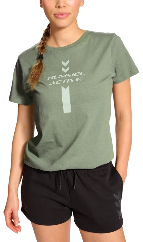 Dámské funkční tričko s krátkým rukávem Hummel Active Graphic