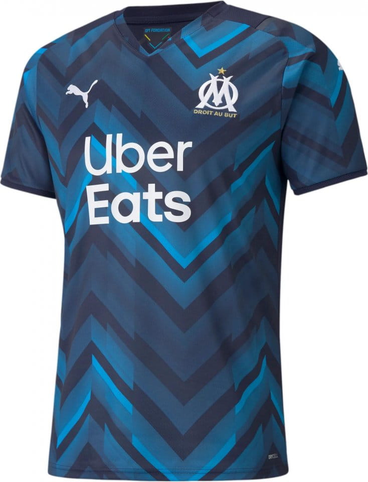 Pánský venkovní dres s krátkým rukávem Puma Olympique Marseille 2021/22