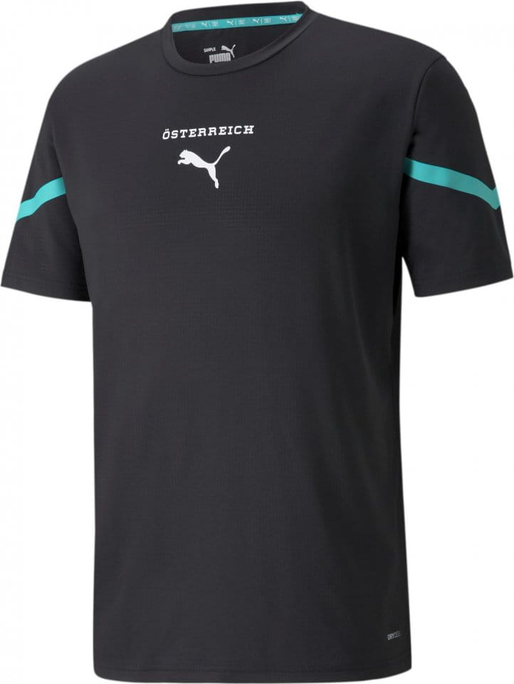 Pánské tričko s krátkým rukávem Puma Rakousko Prematch 2021
