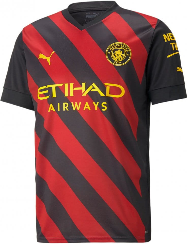 Pánský hostující dres s krátkým rukávem Puma Manchester City 2022/23
