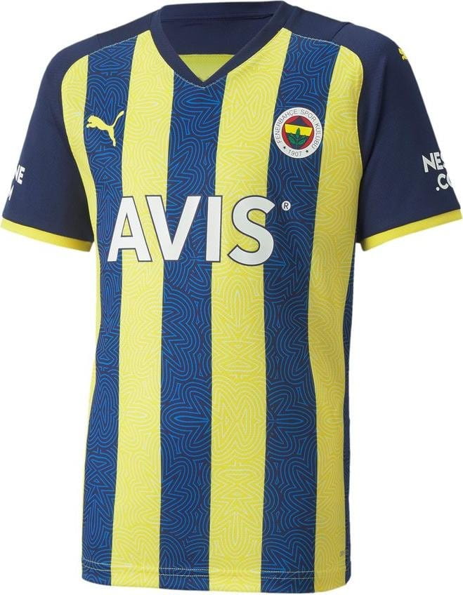Dětský dres s krátkým rukávem Puma Fenerbahçe Istanbul 2021/22, domácí