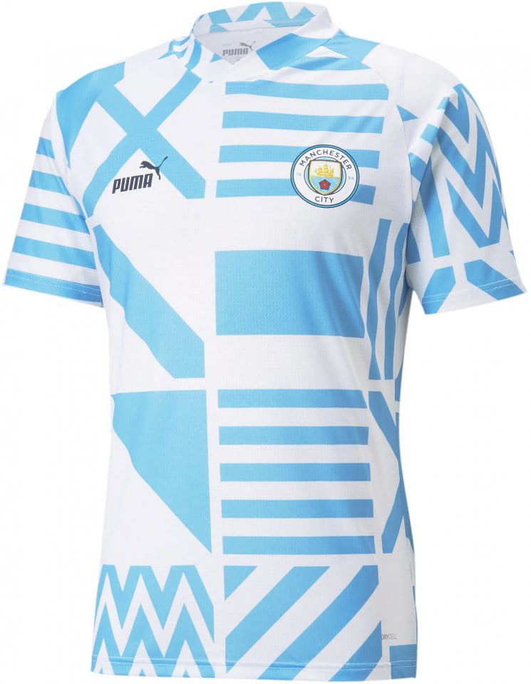 Pánské předzápasové tričko s krátkým rukávem Puma Manchester City FC 2022/23
