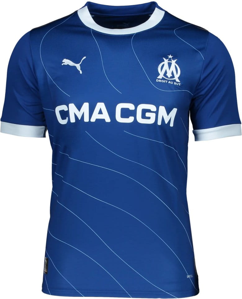 Dětský hostující dres s krátkým rukávem Puma Olympique de Marseille 2023/24