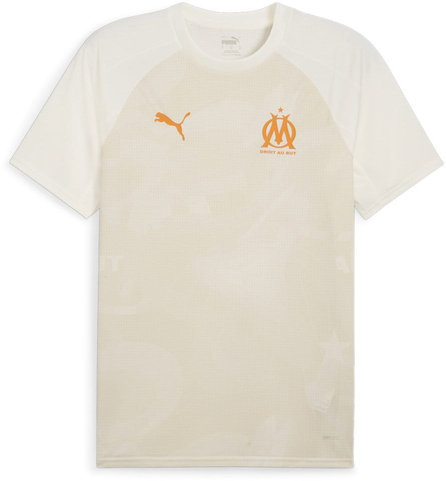 Pánský předzápasový dres s krátkým rukávem Puma Olympique Marseille