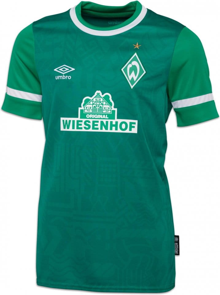 Dětský dres s krátkým rukávem Umbro SV Werder Bremen 2021/22, domácí