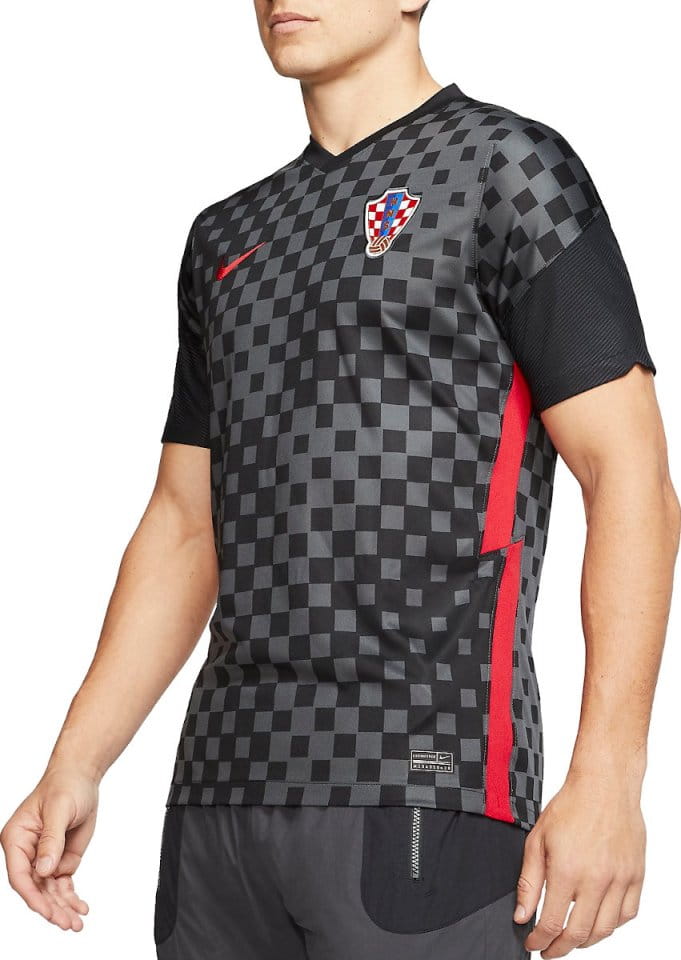 Pánský venkovní fotbalový dres s krátkým rukávem Nike Chorvatsko Stadium 2020