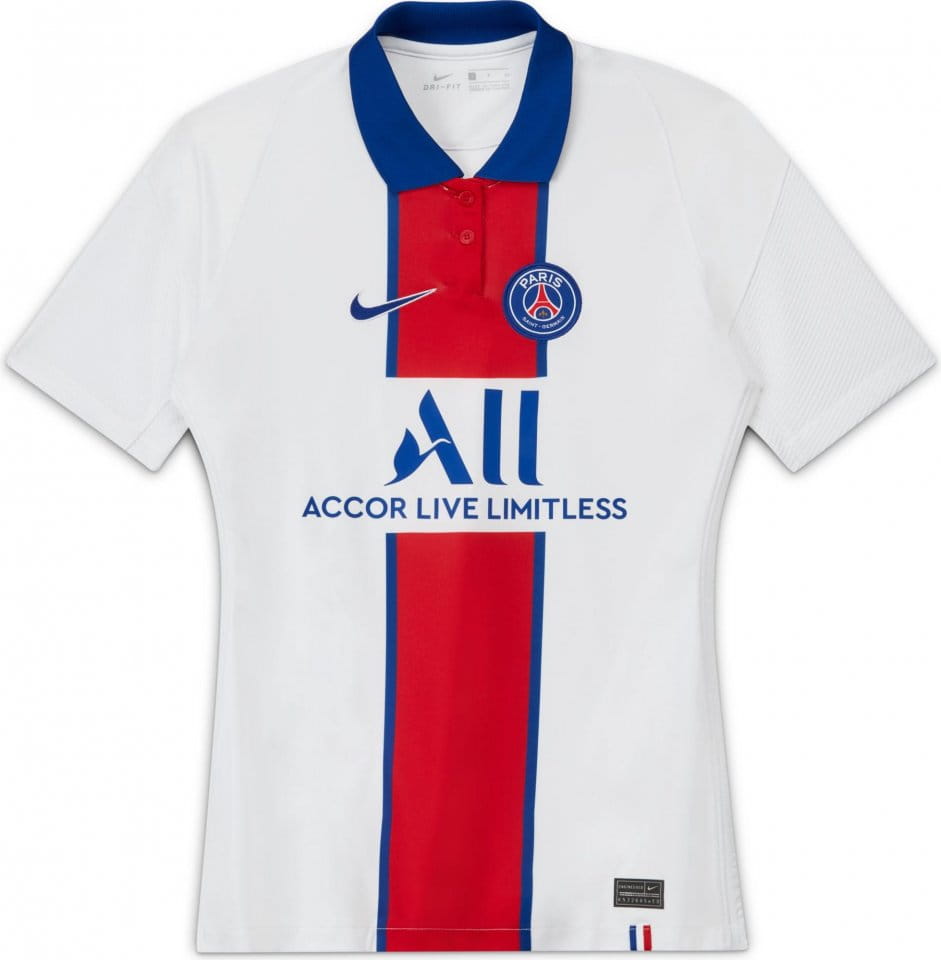 Dámský venkovní fotbalový dres s krátkým rukávem Nike Paris Saint-Germain Stadium 2020/21