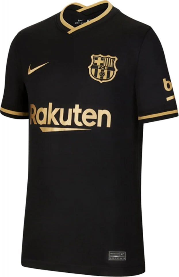 Dětský venkonví fotbalový dres s krátkým rukávem Nike FC Barcelona Stadium 2020/21
