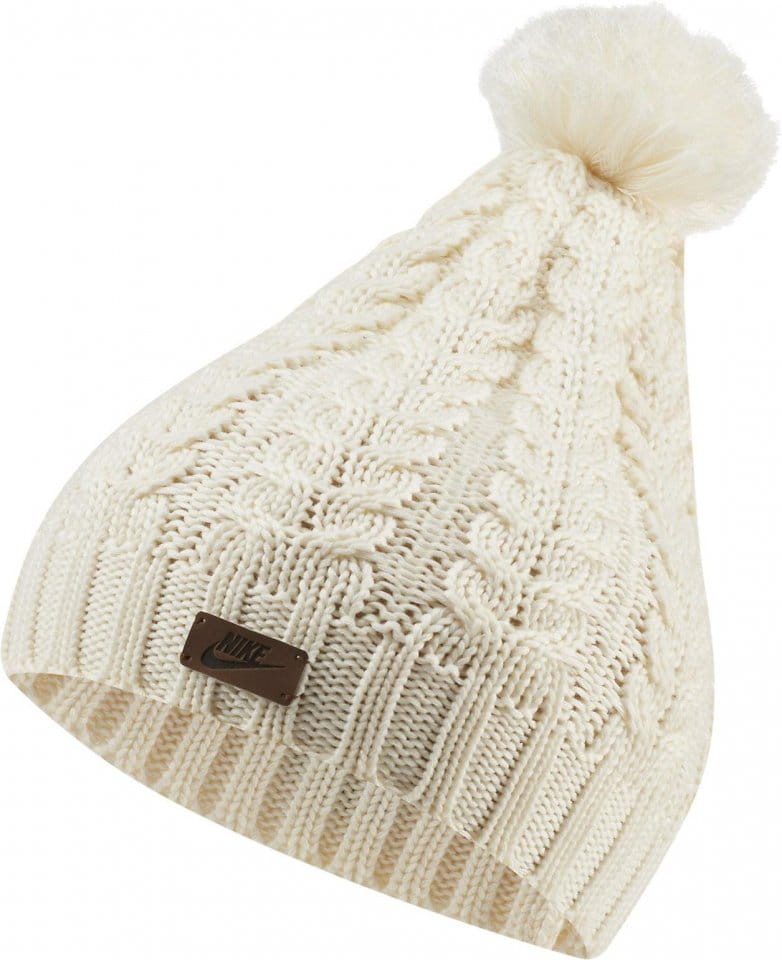 Dámská pletená čepice s bambulí Nike Sportswear