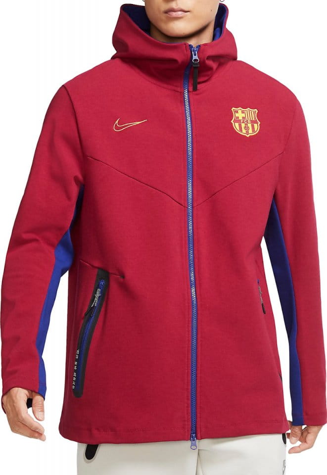 Pánská mikina s kapucí Nike FC Barcelona Tech Pack