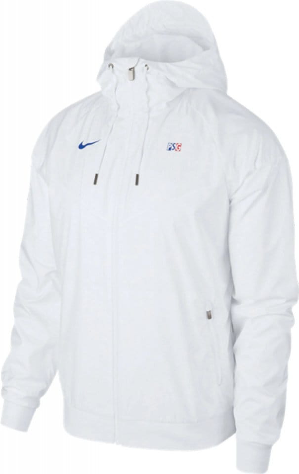 Pánská tkaná bunda s kapucí Nike Paris Saint-Germain Windrunner