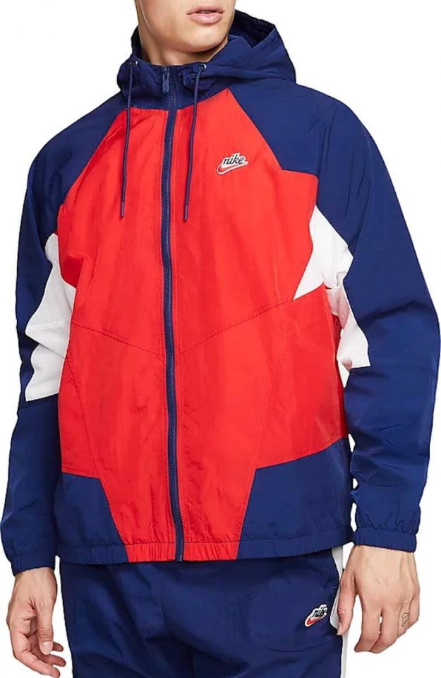 Pánská bunda s kapucí Nike Sportswear Heritage Windrunner