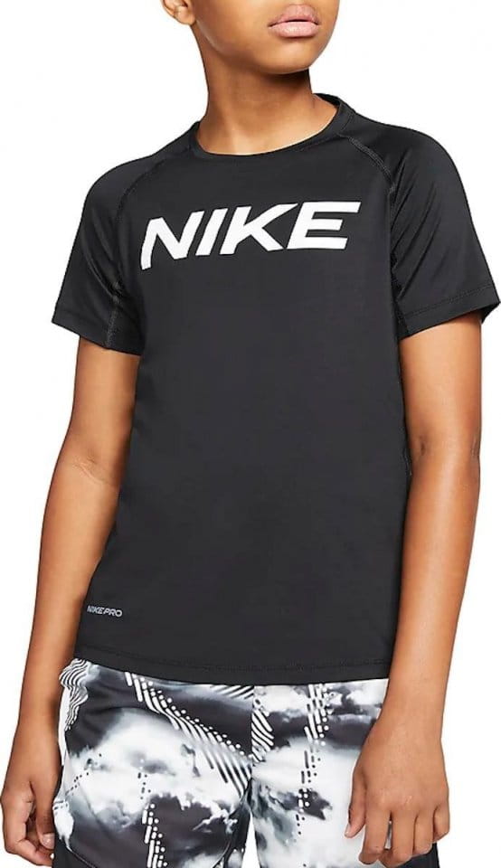 Dětské tréninkové tričko s krátkým rukávem Nike Pro