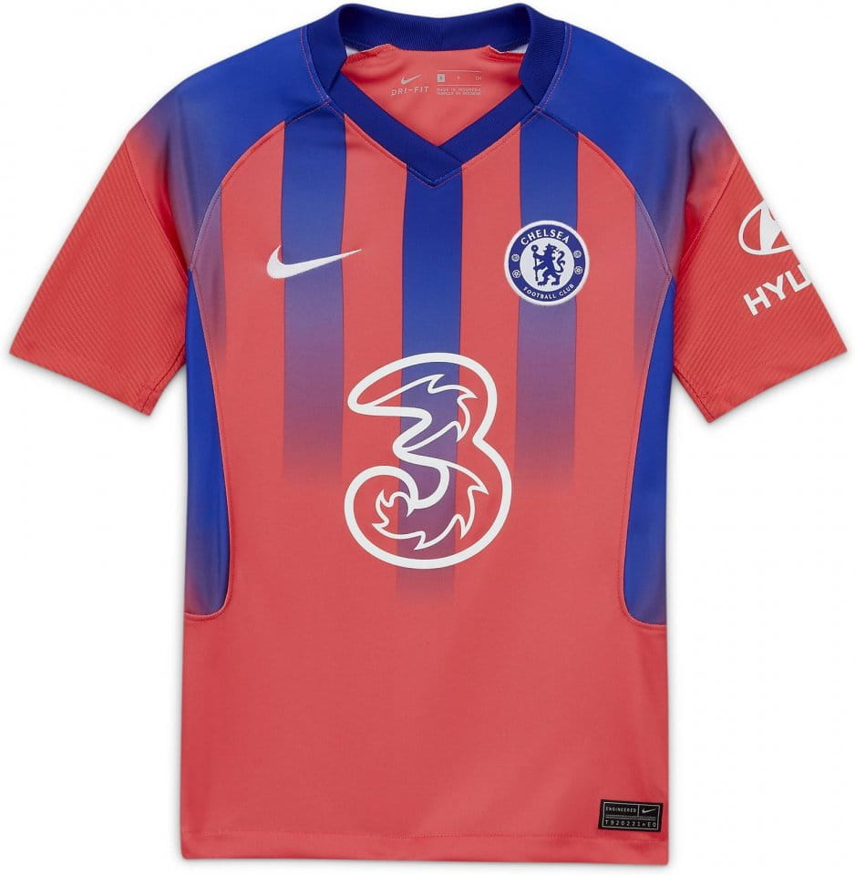 Dětský alternativní fotbalový dres s krátkým rukávem Nike Chelsea FC Stadium 2020/21