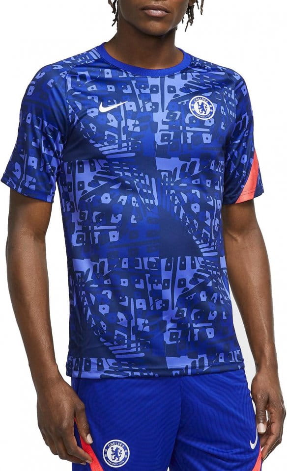 Pánské předzápasové fotbalové tričko s krátkým rukávem Chelsea FC