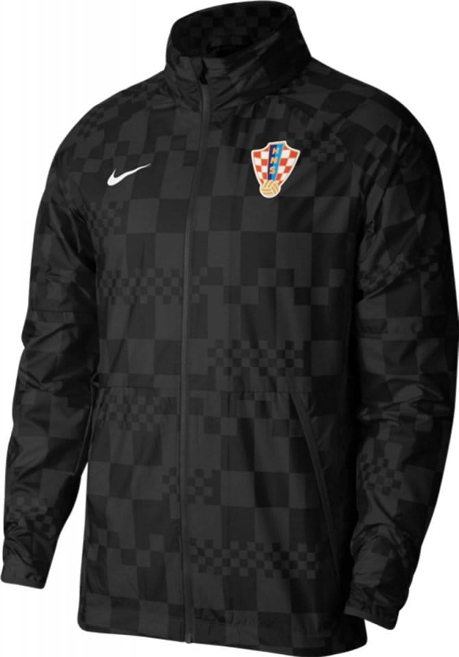 Pánská vodoodpudivá fotbalová bunda s kapucí Nike Croatia
