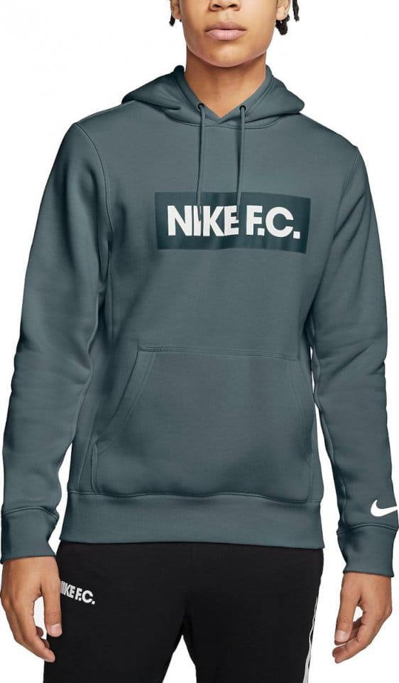 Pánská flísová fotbalová mikina s kapucí Nike F.C.