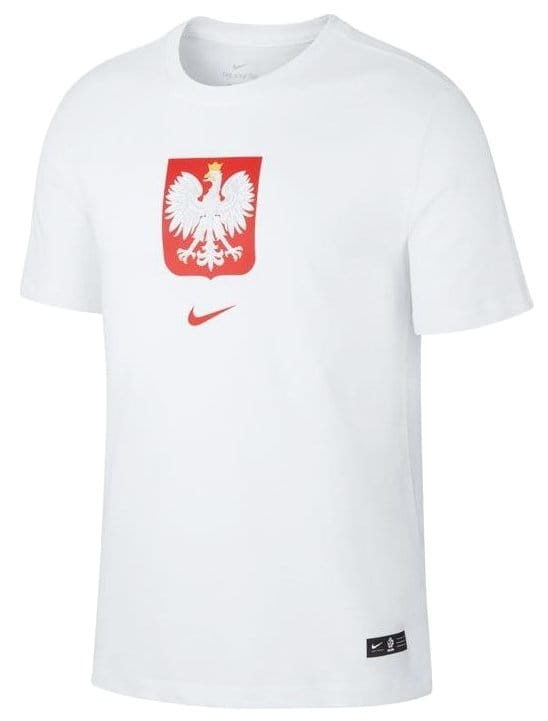 Dětské tričko s krátkým rukávem Nike Polsko Evergreen Crest