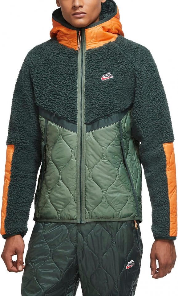 Pánská zimní bunda s kapucí Nike Sportswear Heritage
