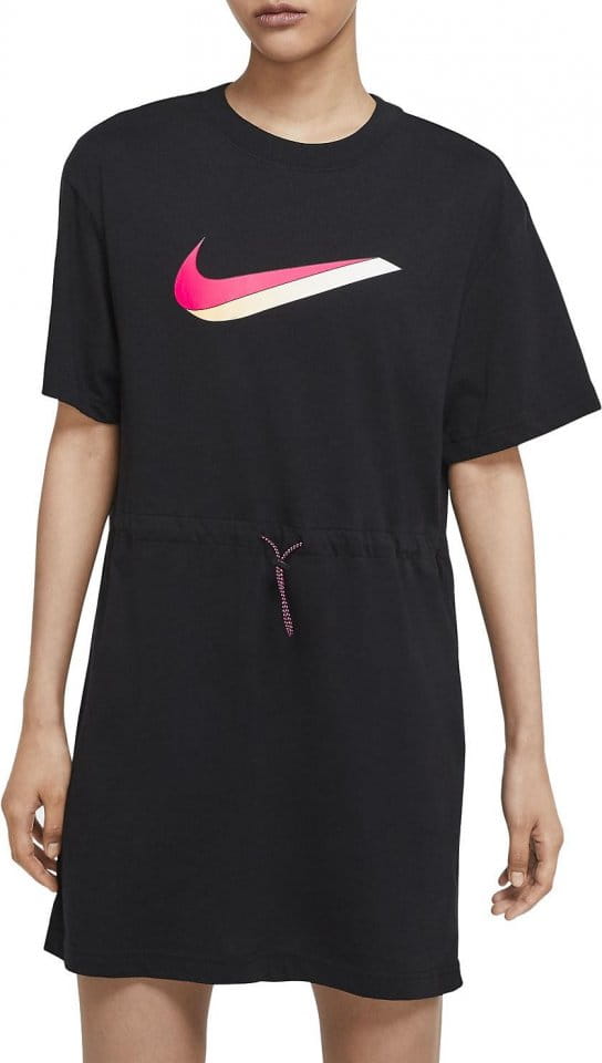 Dámské šaty s krátkým rukávem Nike Sportswear Icon Clash