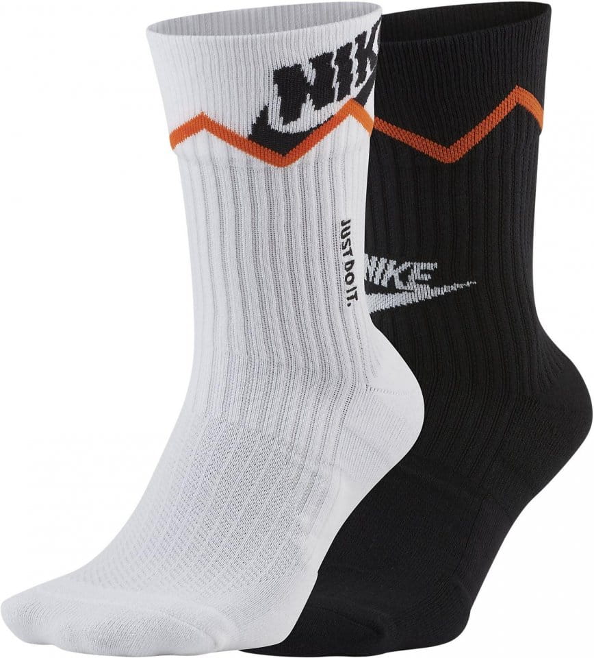Středně vysoké ponožky (2 páry) Nike Just Do It SNEAKR Sox - 11teamsports.cz