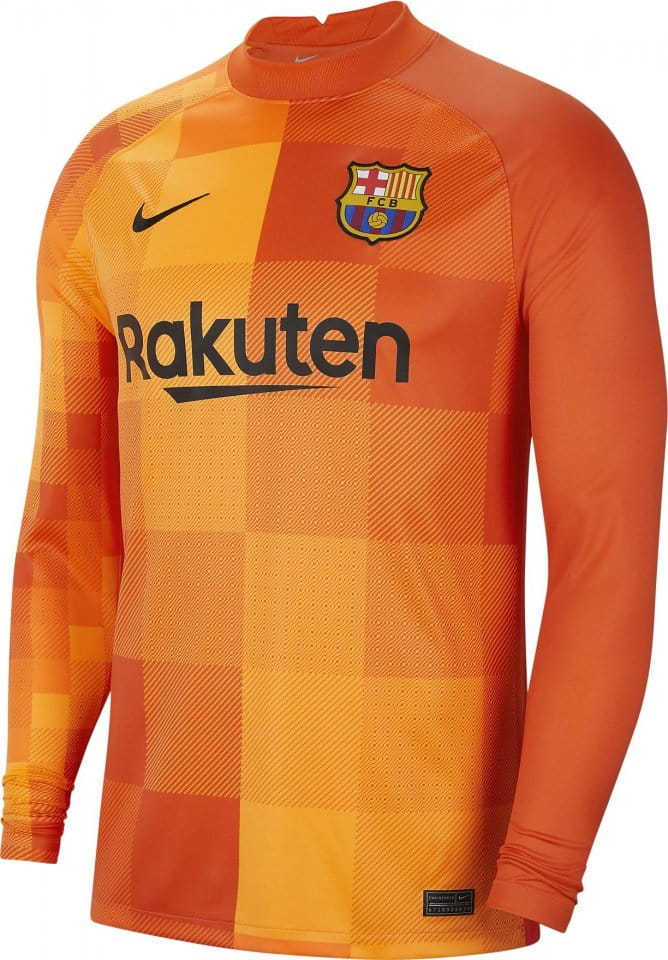 Pánský brankářský dres s dlouhým rukávem Nike FC Barcelona 2021/22 Stadium