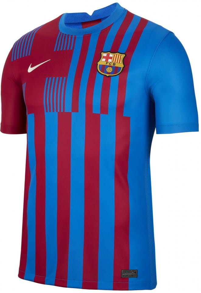 Pánský fotbalový dres Nike FC Barcelona 2021/22 Stadium, domácí