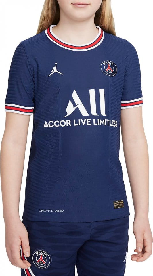 Dětský zápasový dres s krátkým rukávem Jordan Paris Saint-Germain FC 2021/22