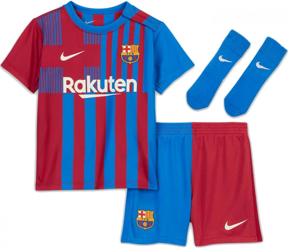 Dětská fotbalová souprava Nike FC Barcelona 2021/22, domácí