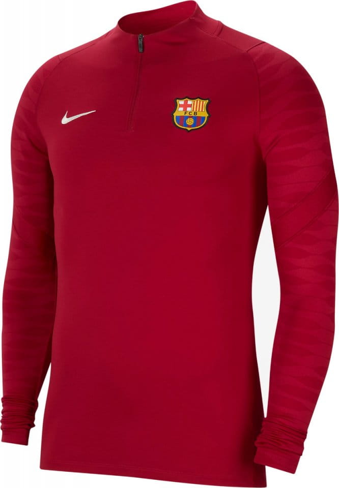 Pánské tréninkové tričko s dlouhým rukávem Nike FC Barcelona Strike