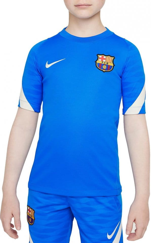 Dětské fotbalové tričko s krátkým rukávem Nike FC Barcelona Strike