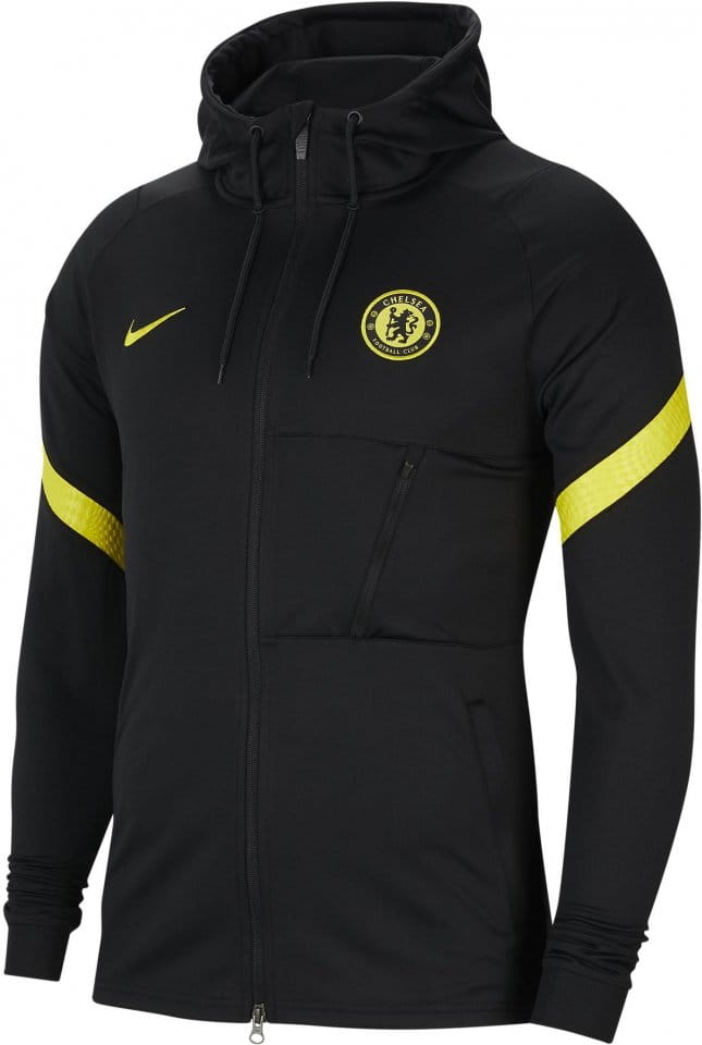 Pánská fotbalová bunda s kapucí Nike Dri-FIT Chelsea FC