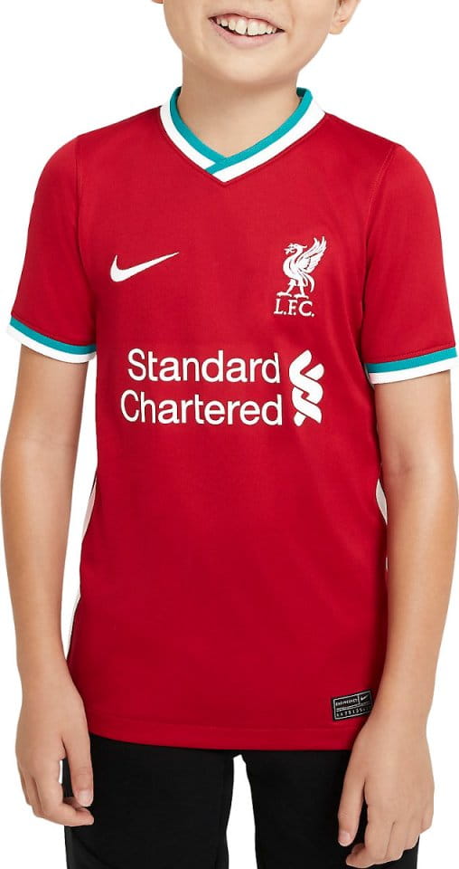 Dětský domácí fotbalový dres s krátkým rukávem Nike Liverpool FC Stadium 2020/21