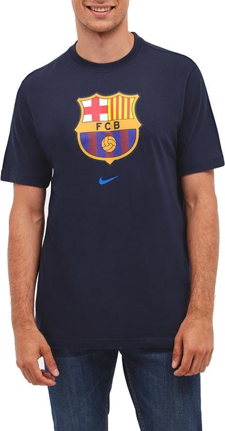Pánské tričko s krátkým rukávem Nike FC Barcelona Evregreen Crest