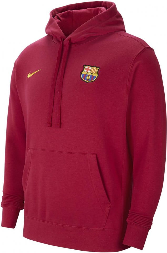 Pánská flísová mikina s kapucí Nike FC Barcelona