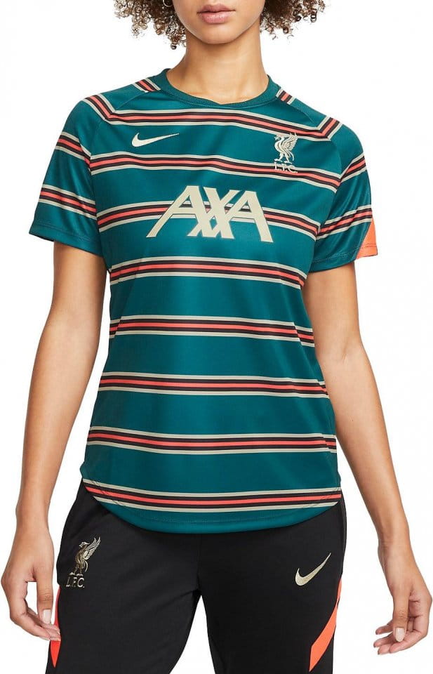 Dámské předzápasové tričko s krátkým rukávem Nike Liverpool FC
