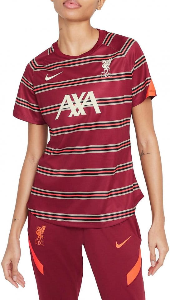 Dámské předzápasové tričko s krátkým rukávem Nike Liverpool FC