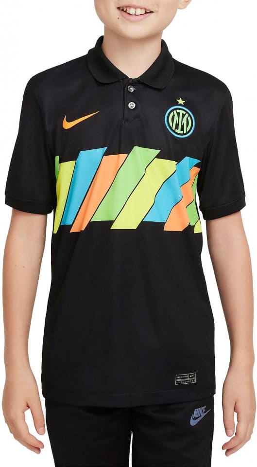 Dětský dres s krátkým rukávem Nike Inter Milan 2021/22, alternativní
