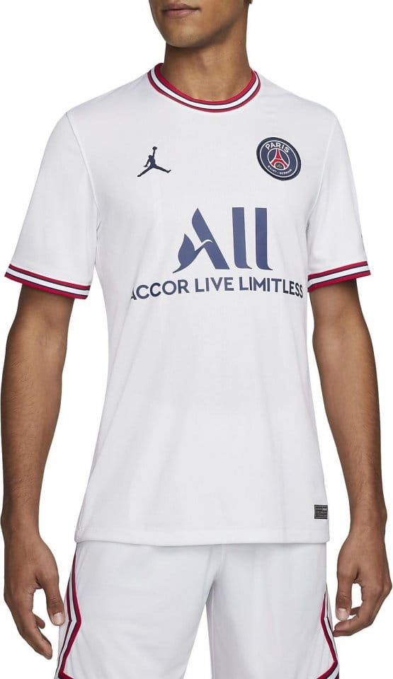 Pánský čtvrtý fotbalový dres s krátkým rukávem Jordan Paris St. Germain 2021/22