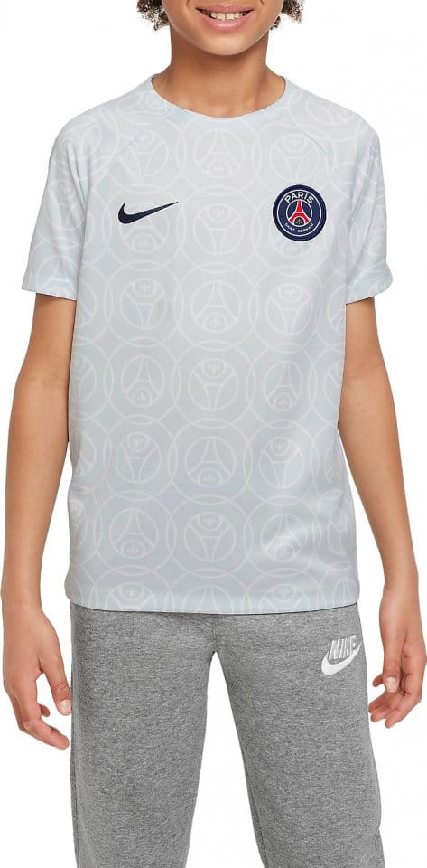 Předzápasové fotbalové tričko Nike Dri-FIT pro větší děti Paris Saint-Germain