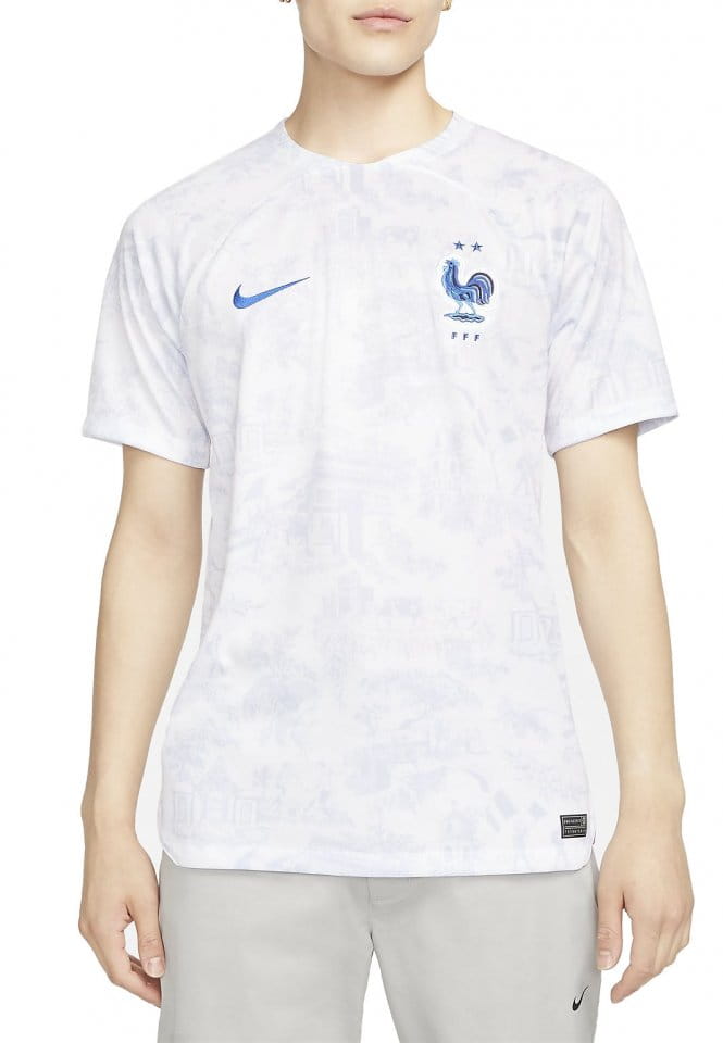 Pánský hostující dres s krátkým rukávem Nike Dri-FIT Francie Stadium 2022/23