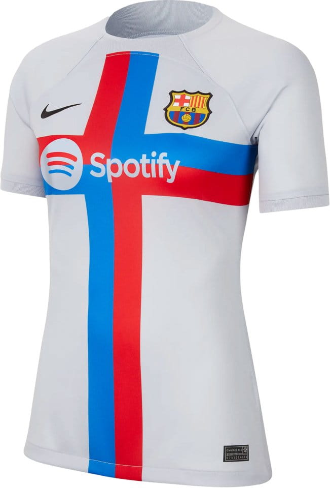 Dámský alternativní dres s krátkým rukávem Nike FC Barcelona Stadium 2022/23