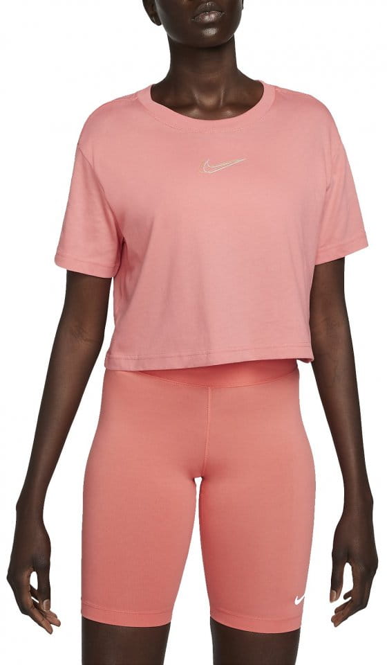 Dámské zkrácené tričko s krátkým rukávem Nike Sportswear