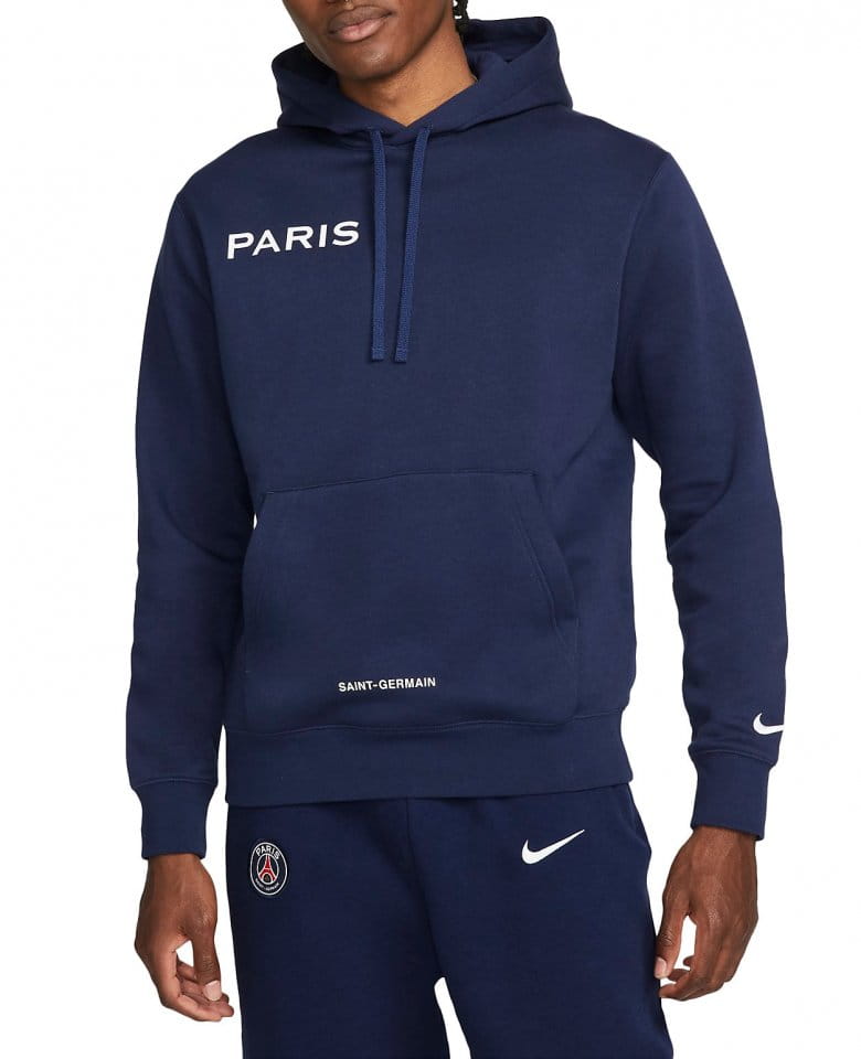 Pánská flísová mikina s kapucí Nike Paris Saint-Germain Club