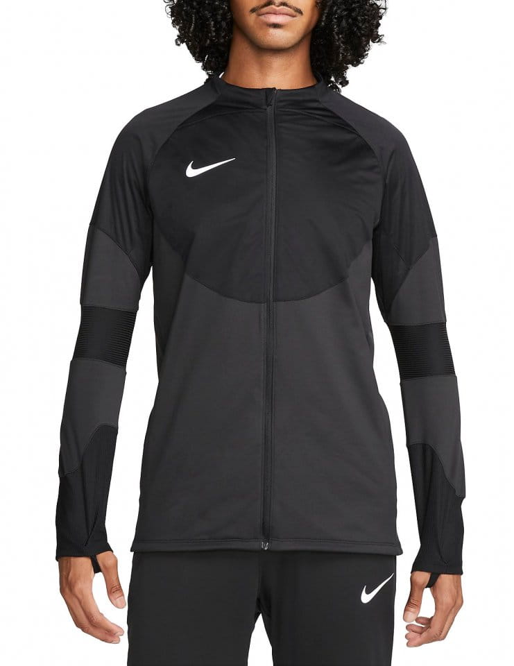 Pánské fotbalové tréninkové tričko se zipem po celé délce Nike Therma-FIT Strike Winter Warrior