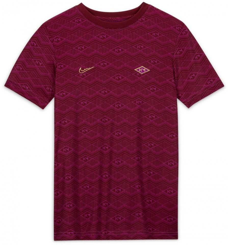 Fotbalové tričko s krátkým rukávem pro větší děti Nike Dri-FIT Kylian Mbappé
