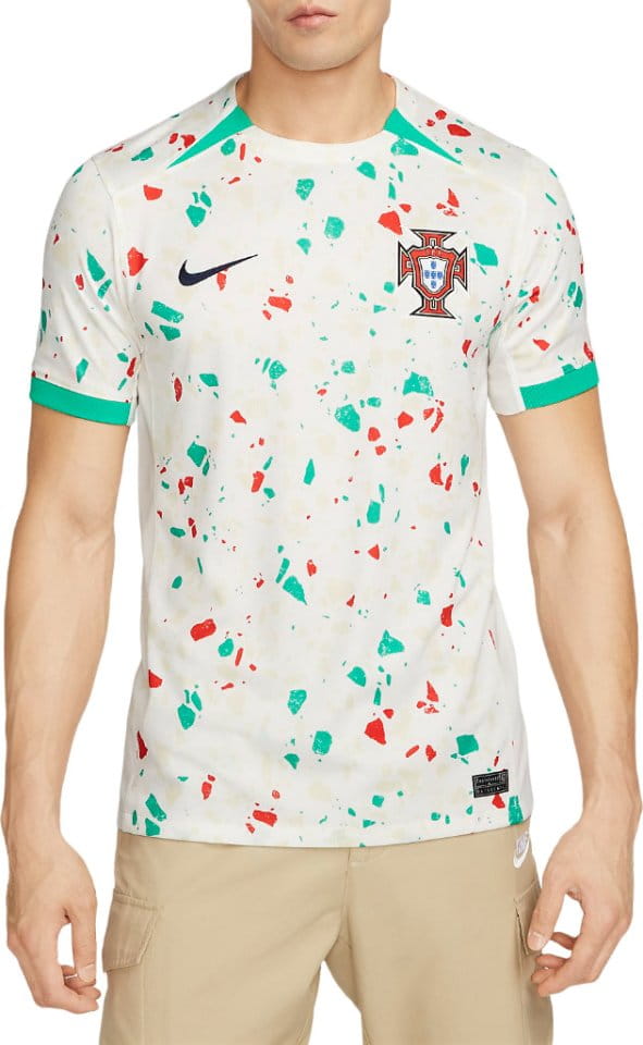 Pánský fotbalový dres s krátkým rukávem Nike Dri-FIT Portugalsko 2023, hostující