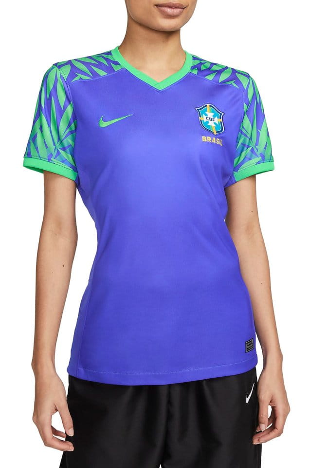 Dámský dres s krátkým rukávem Nike Brazílie Stadium 2023/24, hostující