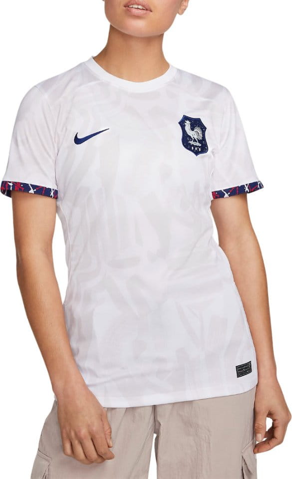 Dámský dres s krátkým rukávem Nike Francie Stadium 2023/24, hostující
